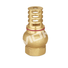 High Quality brass spool valve brass Strainer female thread hydraulic foot valve
